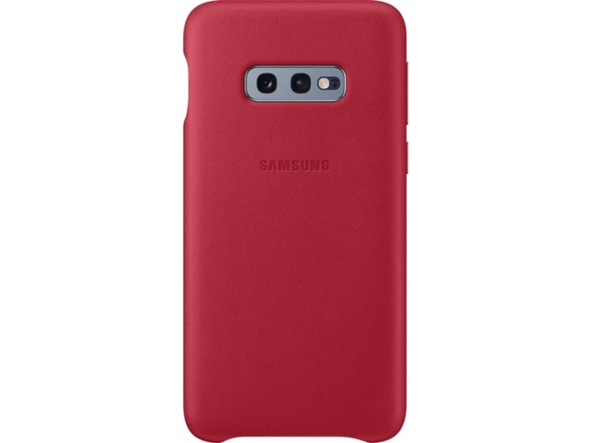 Carcasa SAMSUNG Galaxy S10E Piel Rojo
