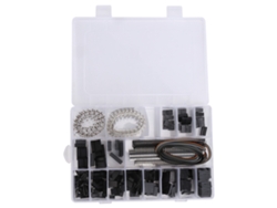 Yncm2026-kit De 520 Conectores De Terminal De Cable Saltador Aislado Macho Hembra Para Alicatado Eléctrico