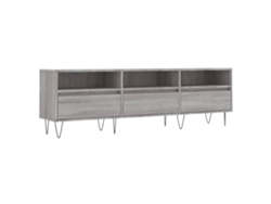 Maison Exclusive - Mueble Para Tv Madera Contrachapada Gris Sonoma 150x30x44,5 Cm
