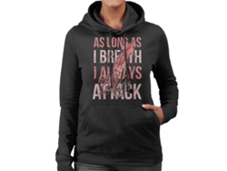 Sudadera con capucha Rosewell para mujer con la frase "Medusas que siempre ataco".