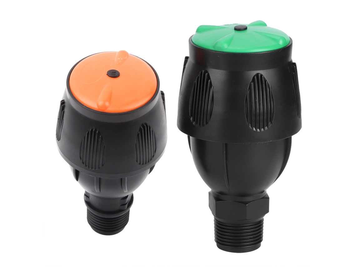 Cabezal de aspersor automático Primerox 360° para riego de jardín G1/2 G3/4 en plástico