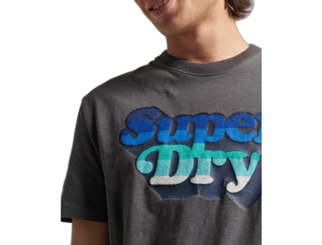 Camiseta para Hombre SUPERDRY (XS - Algodón - Multicolor)