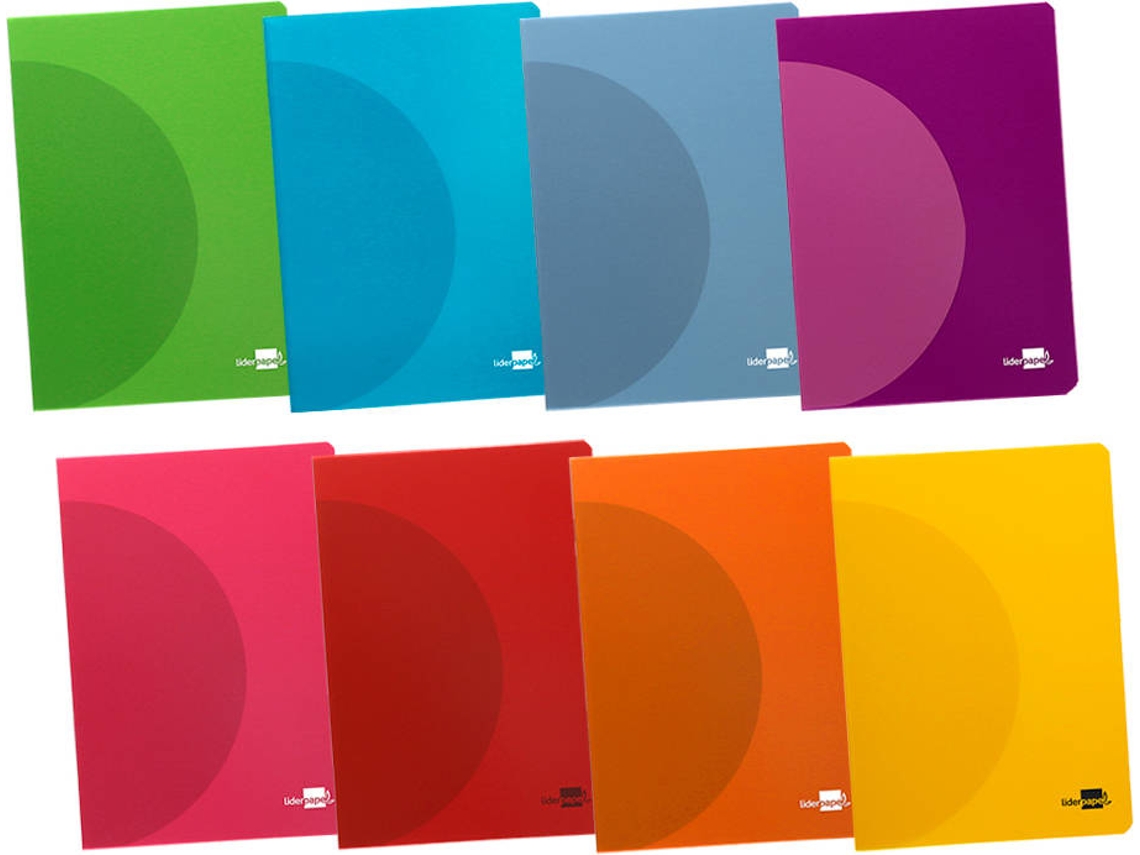 Cuaderno Grapado LIDERPAPEL 360 48F A4 Cuadriculado