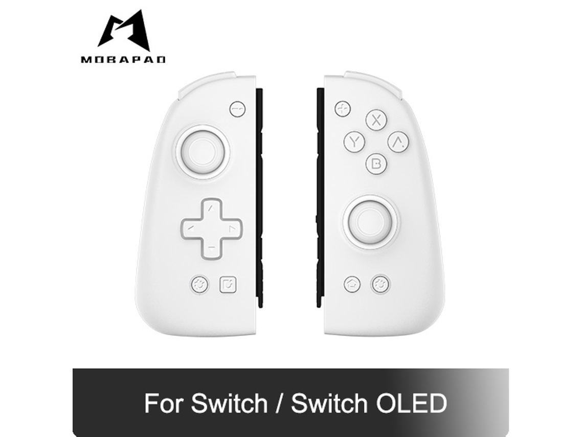 Mando Mobapad S1 HD/S1 S con joystick de efecto Hall, compatible con Nintendo Switch NS Oled, color blanco. Aeuzwr