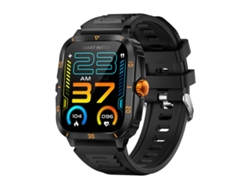 Reloj Inteligente Militar Para Hombre: Pantalla Hd De 1,96", Resistente Al Agua Hasta 3 Atm, Monitor De Frecuencia Cardíaca Y Sueño, Más De