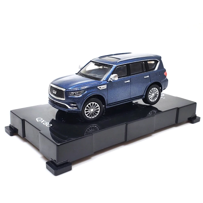 (azul) Modelo De Coche De Aleación A Escala 1:64 Y Modelo De Coche De Juguete.