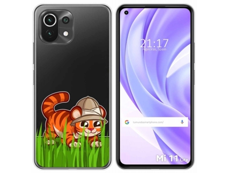 Carcasa Xiaomi Mi 11 Lite 4G / 5G / 5G NE TUMUNDOSMARTPHONE Dibujos Transparente Multicolor