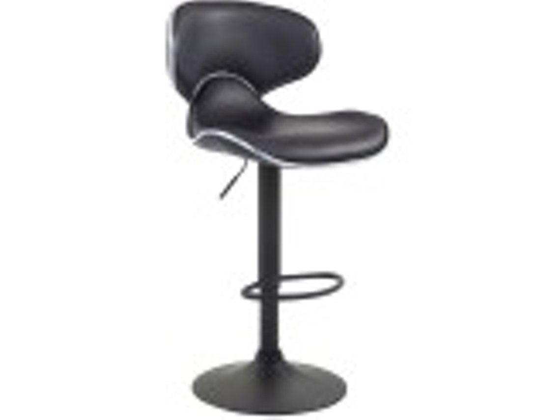 DUDECOR Taburete Alto Horten Negro