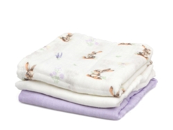 Kiokids Muselinas Bambu 70x70cm 3 Ud