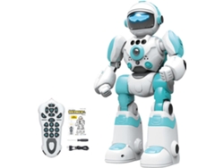 Robot De Control Remoto Con Sensor De Gestos, Canto, Baile, Control De Voz, Robot De Juguete Para Regalo, CHRUI Blue