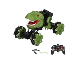 2026-juguete De Dinosaurio Con Control Remoto 1:18, Coches De Dinosaurio Eléctricos Con Música Y Luces, Camión Monstruo