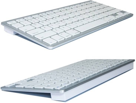 Teclado GOEIK GK2018 Blanco (Inalámbrico)