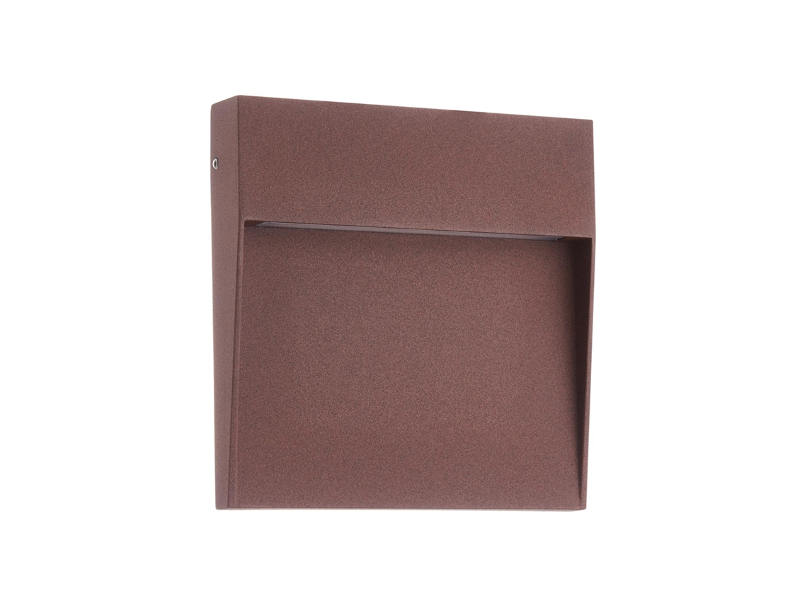 Aplique de superficie 6W acabado corten 16 cm BAKER LED MANTRA ILUMINACIÓN
