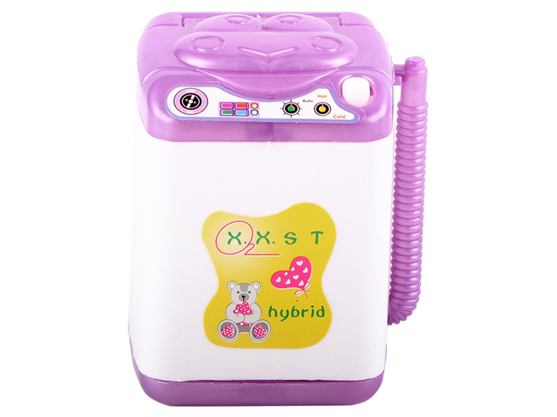 2026-accesorios Para Casa De Muñecas Lavadora Mini Juguete Mueble Simulacro De Casa De Muñecas