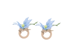 Anillo de mantel de imitación para decoración de mesas y fiestas.