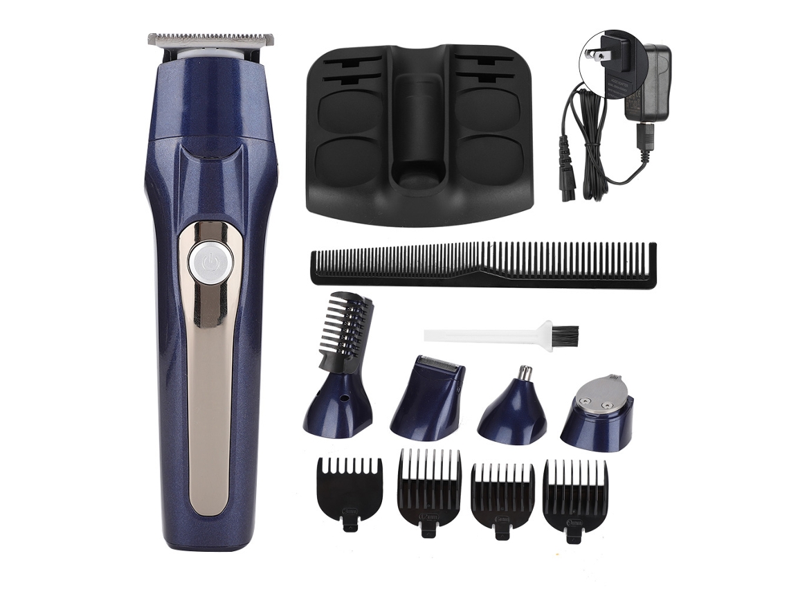 Tijera Eléctrica Multifunción Para Pelo Cortador De Barba Recortador De Pelo Nasal Y Bigote