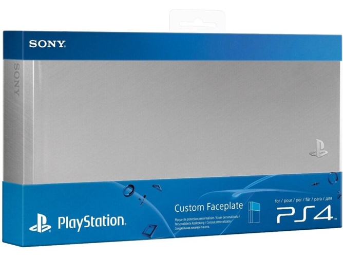 Cover SONY PS4 Faceplate Silver