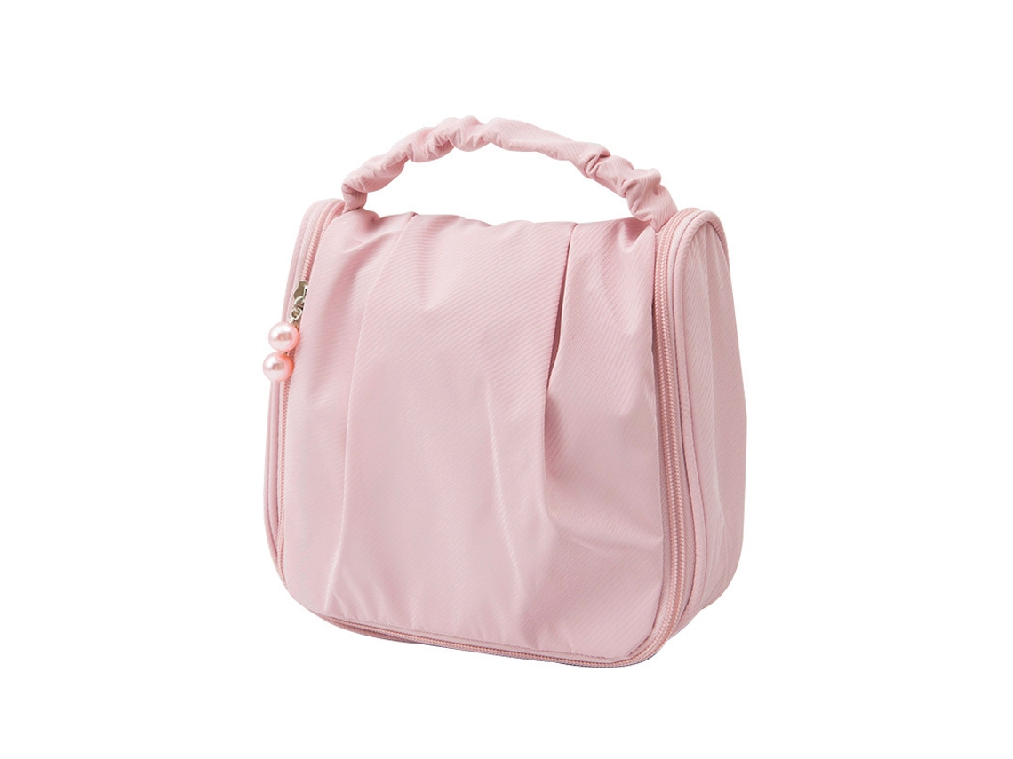 Bolso de viaje imprescindible para mujer, con cremallera, impermeable, gris (fácil de guardar en el maletero del coche)*