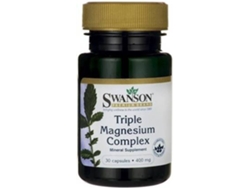Complemento Alimentar SWANSON Complexo Triplo De Magnésio (30 cápsulas)