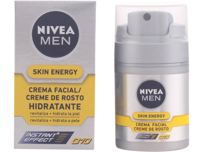Hidratante Facial NIVEA Men Piel Energy Q10 Hidratante (50 ml)