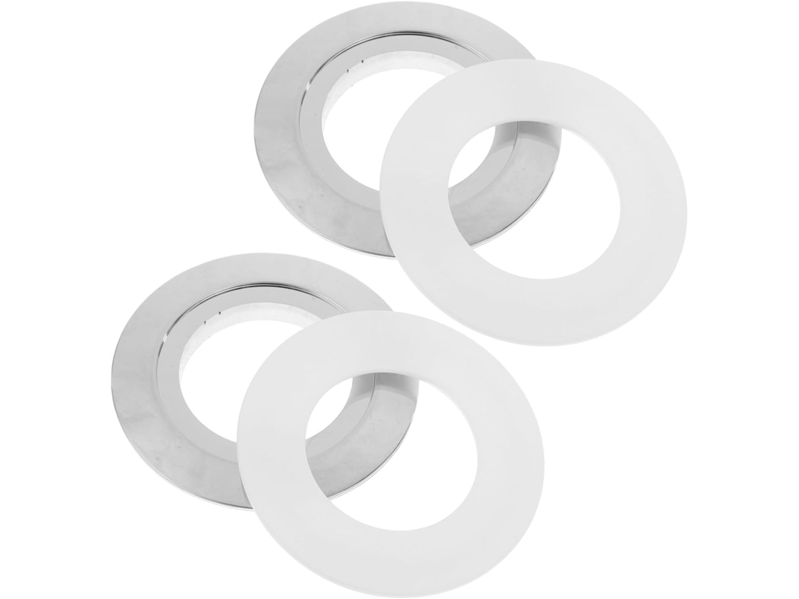 Placa Adaptadora Para Botón De Descarga De Inodoro Con Cisterna Doble, 38 Mm.