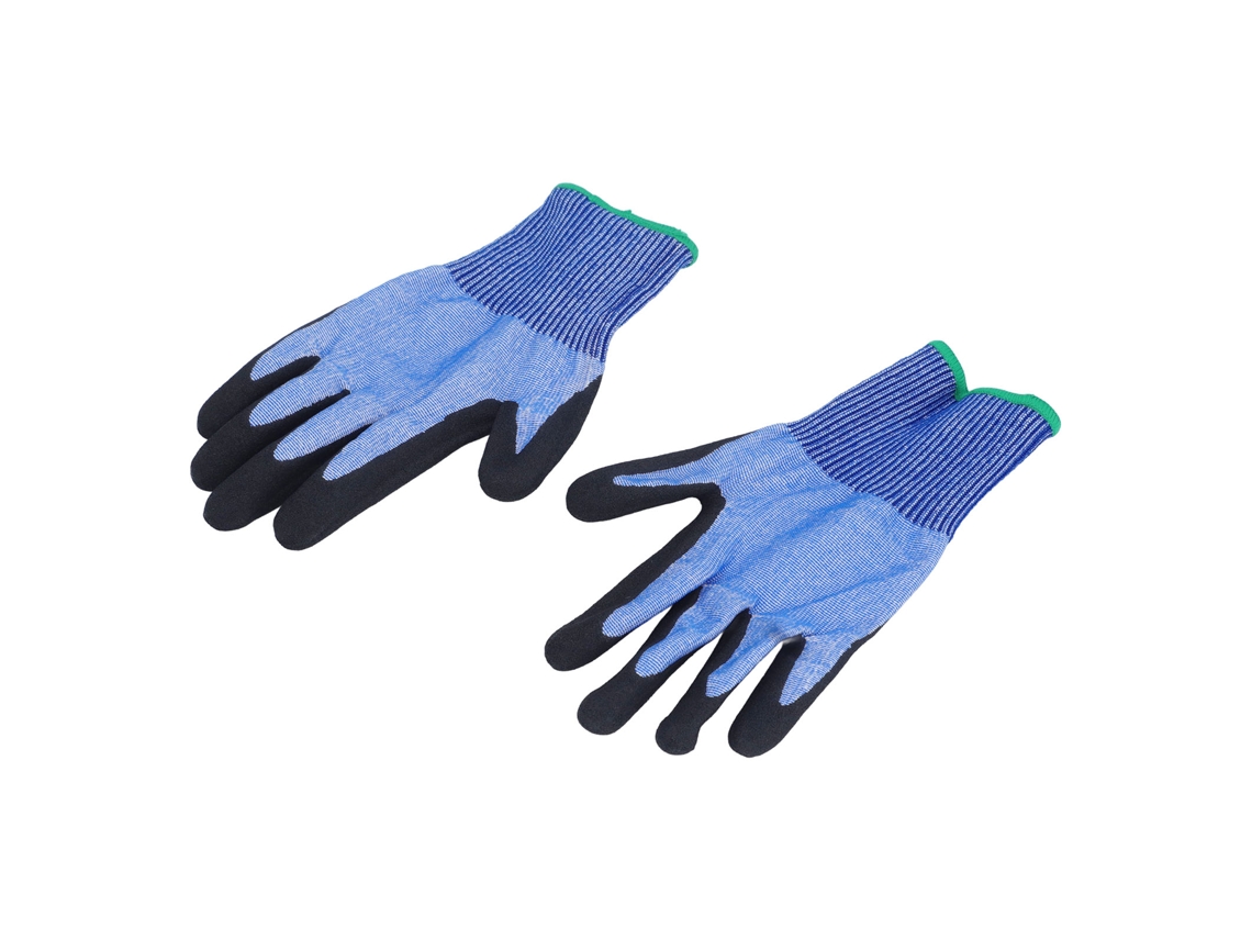 Guantes de trabajo resistentes al corte A7 de acero inoxidable antideslizantes universales M (21 ± 0,5 cm)