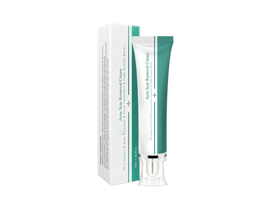 Crema para eliminar cicatrices y tratar el acné, gel para el cuidado de la piel seguro para queloides, quemaduras, heridas, reparación a base de hierbas