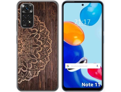 Carcasa Xiaomi Redmi Note 11 TUMUNDOSMARTPHONE Dibujos Madera 06 Multicolor