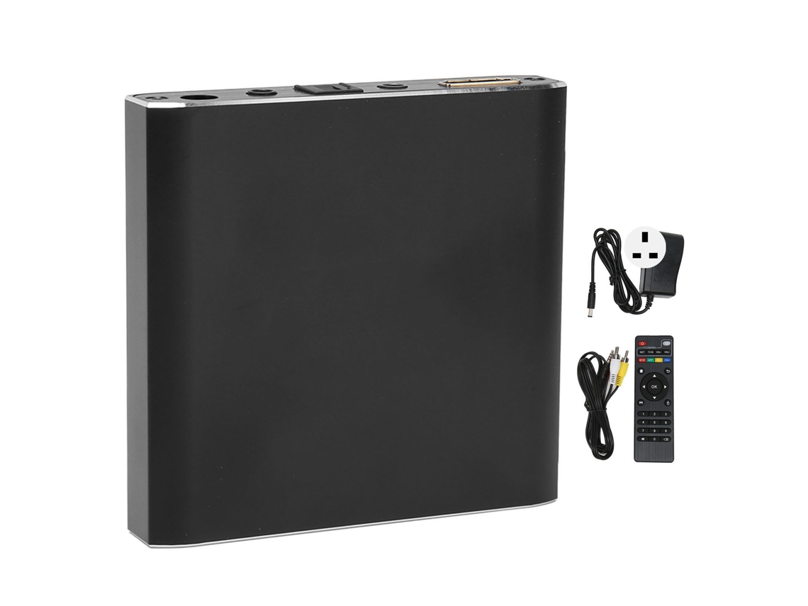 Reproductor Multimedia 4k Uhd A 30 Fps Con Interfaz Mini Hdmi, Reproducción Automática En Bucle, Vídeo, Imágenes Y Música, Enchufe Británico.