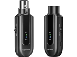 Convertidor de micrófono sin transmisor ni receptor, XLR de 2,4 GHz para micrófonos dinámicos. SFUSHOS