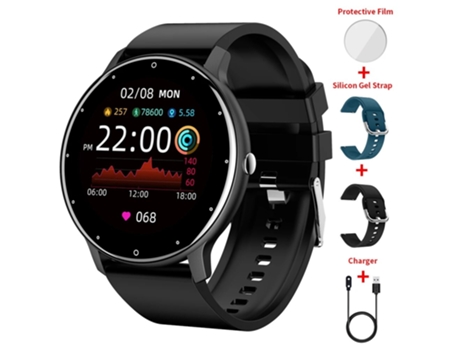 Reloj elegante del deporte de las mujeres del reloj para la aptitud Smartwatch de la prenda impermeable de la mujer de los hombres VEANXIN
