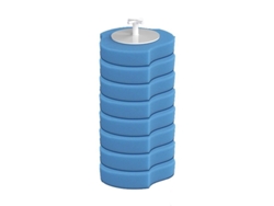 2026-8pcs Cepillo De Wc Desechable Con Soport, Cabeza Giratoria Sin Contacto Con Recambios Y Limpiador Integrado