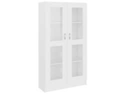Armario de libros VIDAXL Blanco Madera contrachapada (82.5x30.5x150 cm)