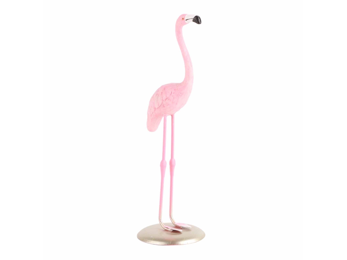 Adorno De Flamenco Rosa En Resina, Ideal Para Decorar Mesas, Salas De Estar Y Pasteles.
