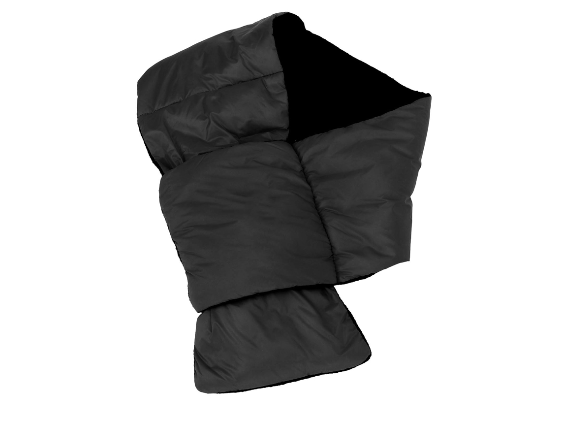 Bufanda De Plumas Ultraligera, Acolchada Y Cómoda Para Hombre Y Mujer, Perfecta Para Senderismo Y Escalada, Color Negro.