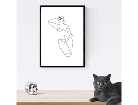 Poster NACNIC Dibujos y Bocetos a Una Linea (A3)