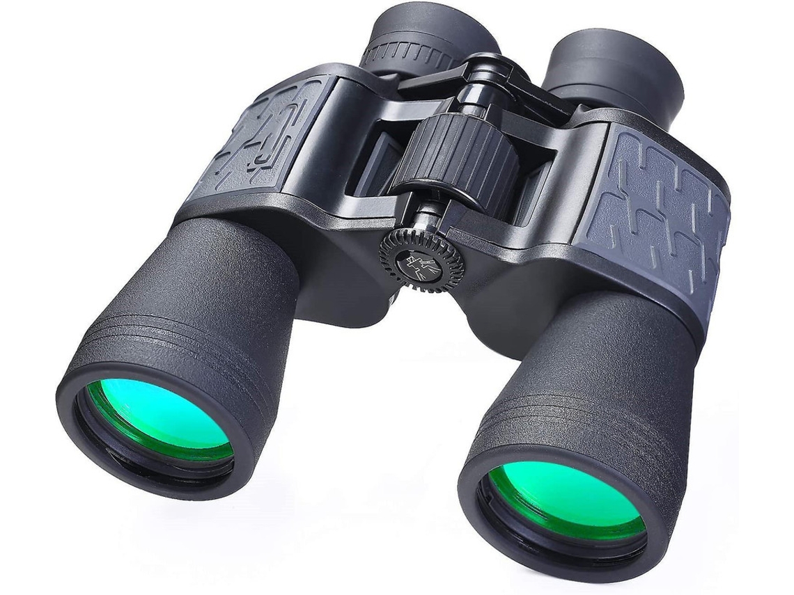 Binoculares 10x50 para adultos, compactos, de alto rendimiento, IP65, para observación de aves, estrellas, conciertos, senderismo, acampada, color negro.