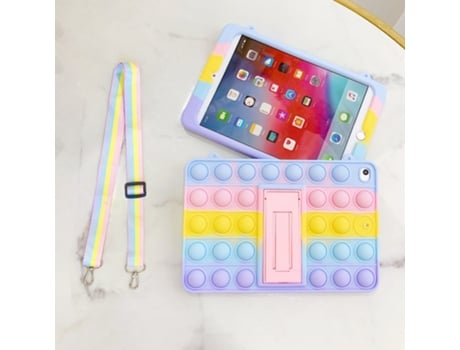 Casing ipad pop baru mainan fidget untuk ipad 11 air pro mini 4 5 6 sampul silikon anti stres casing ipad mainan pria wanita hadiah anak-anak dewasa