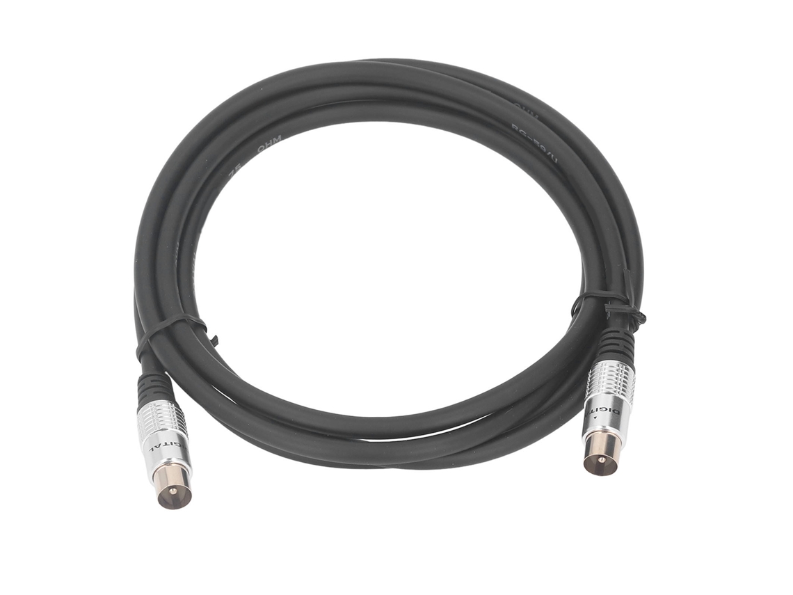 Cable coaxial de TV (conecta módems y antenas)