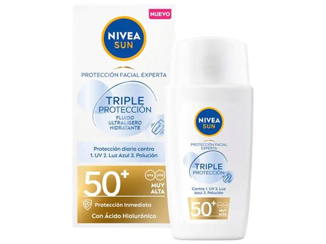 Protector Solar Facial Ultrafluido Triple Protección Spf 50+ 40ml