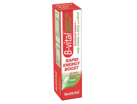 Health Aid B-vital Rapid Energy Boost Effervescent 20's