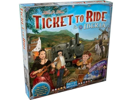 Ticket To Ride Iberia Corea del Sur (en)