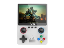 Consola Retro Consola De Juegos Portátil X6 Retro Blanco Gusshious
