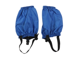 Polainas Impermeables De Poliéster Para Senderismo, Acampada, Escalada Y Pesca, De Color Azul, Duraderas Y Transpirables.
