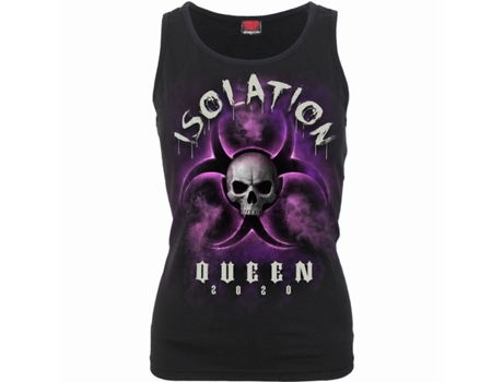 Top SPIRAL Isolation Queen Razor Back (S - Negro)