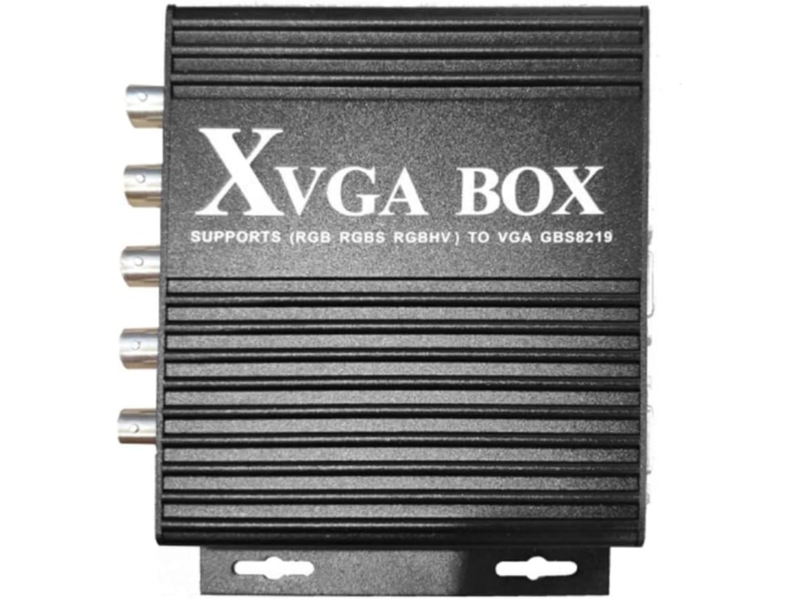 GBS 8219 Convertidor de vídeo industrial XVGA RGB a VGA RGB para monitores con enchufe europeo SFUSHOS