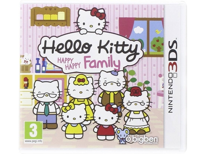 Juego Nintendo 3DS Hello Kitty Happy Happy Family