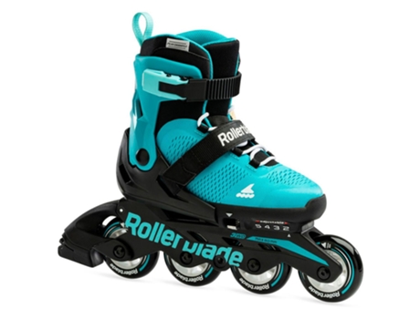 Patina em Linha Junior Microblade Preto Eu 28Rollerblade