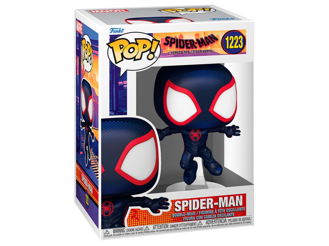 Figura Pop Marvel Spiderman Across The Spiderverse Spider-man B.activo