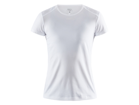 Camiseta de Mujer para Running CRAFT Blanco (XL)